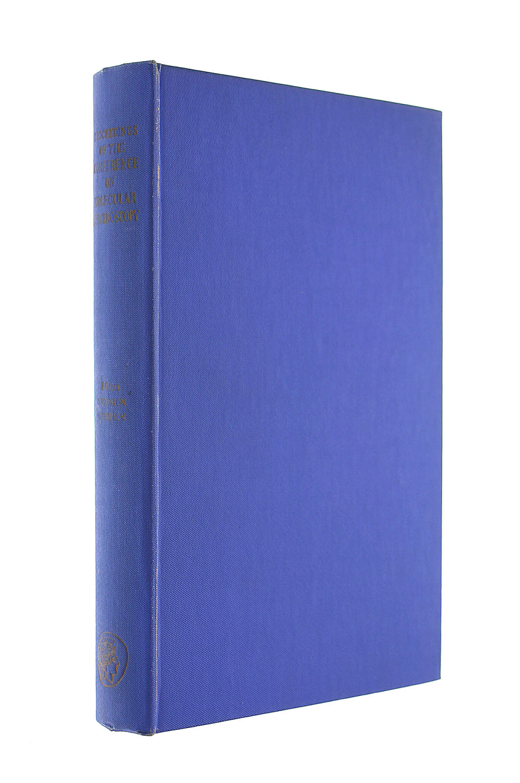 Proceedings Of The Conference On Molecular Spectroscopy