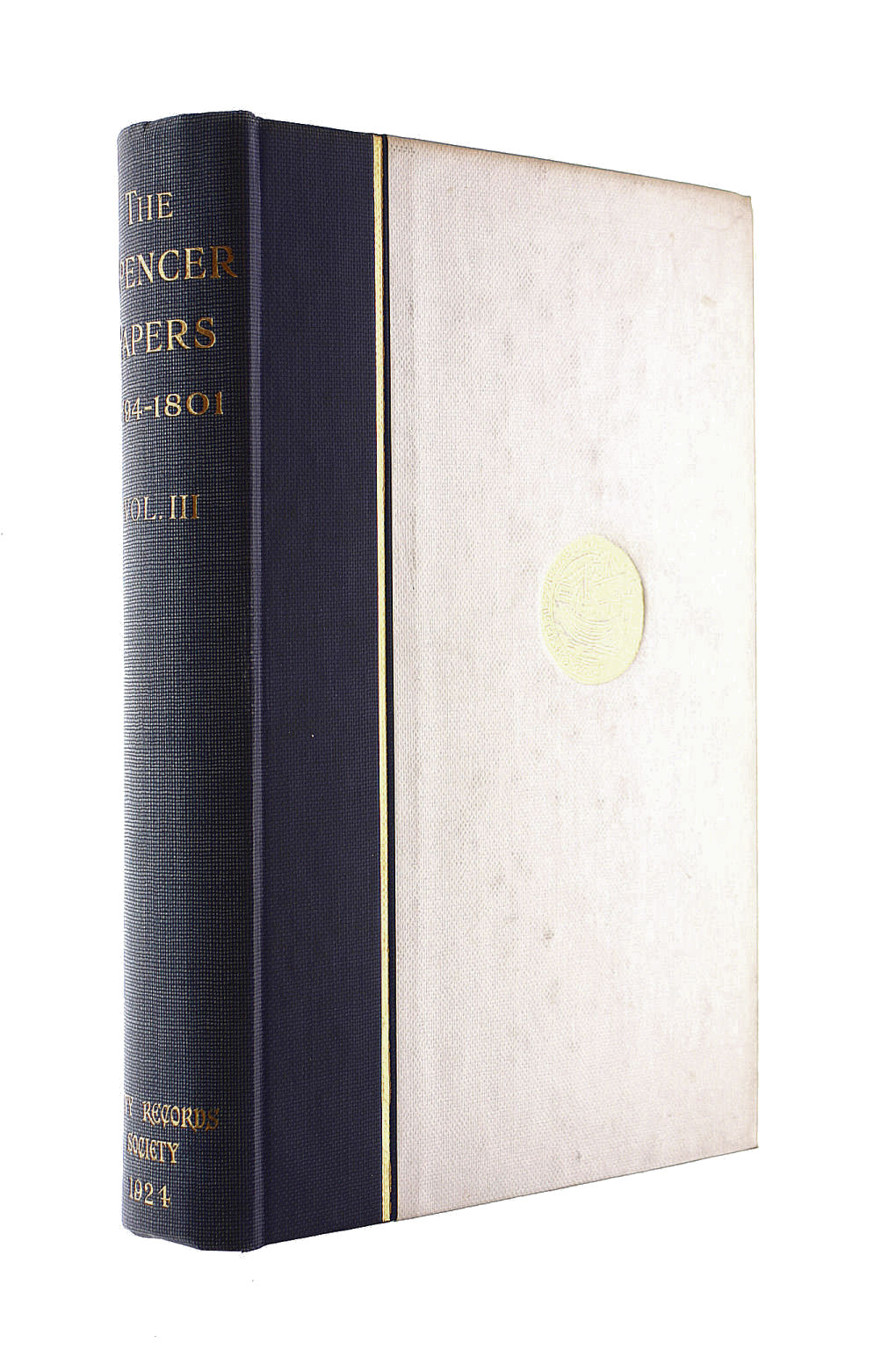 Private Papers Of George, Second Earl Spencer, First Lord Of The Admiralty volume III