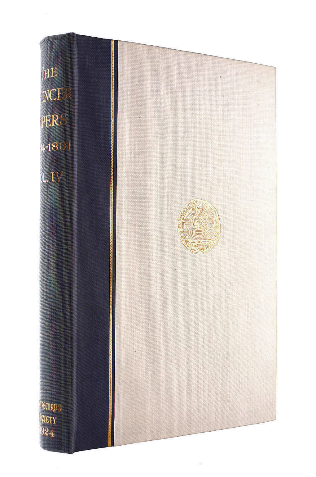 Private Papers Of George, Second Earl Spencer, First Lord Of The Admiralty volume IV