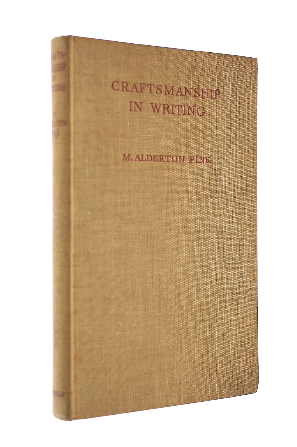 Craftsmanship in Writing