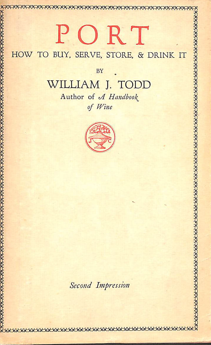 Port: How To Buy, Serve, Store & Drink It, Gift inscription by the author