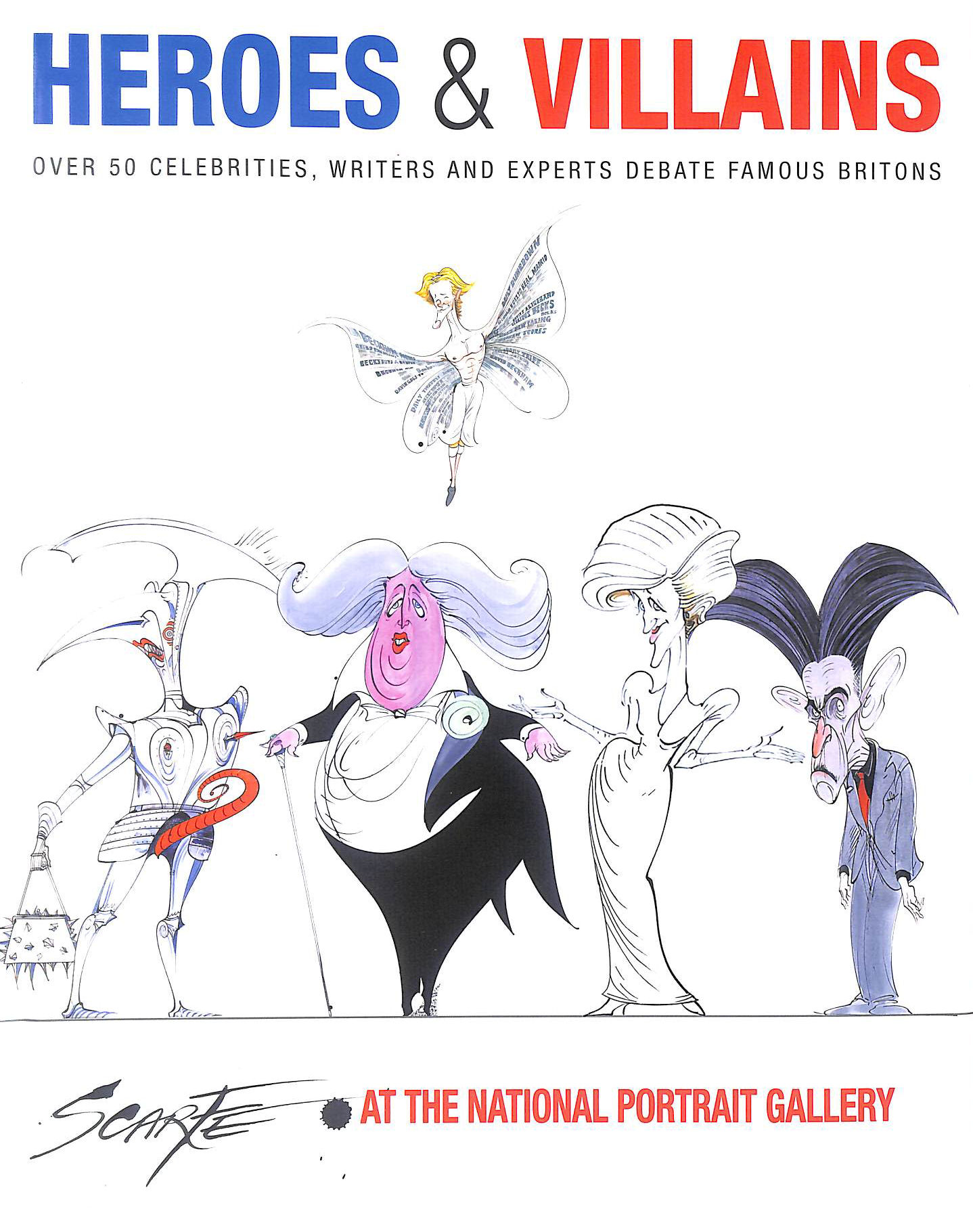 Heroes and Villains: Scarfe at the National Portrait Gallery