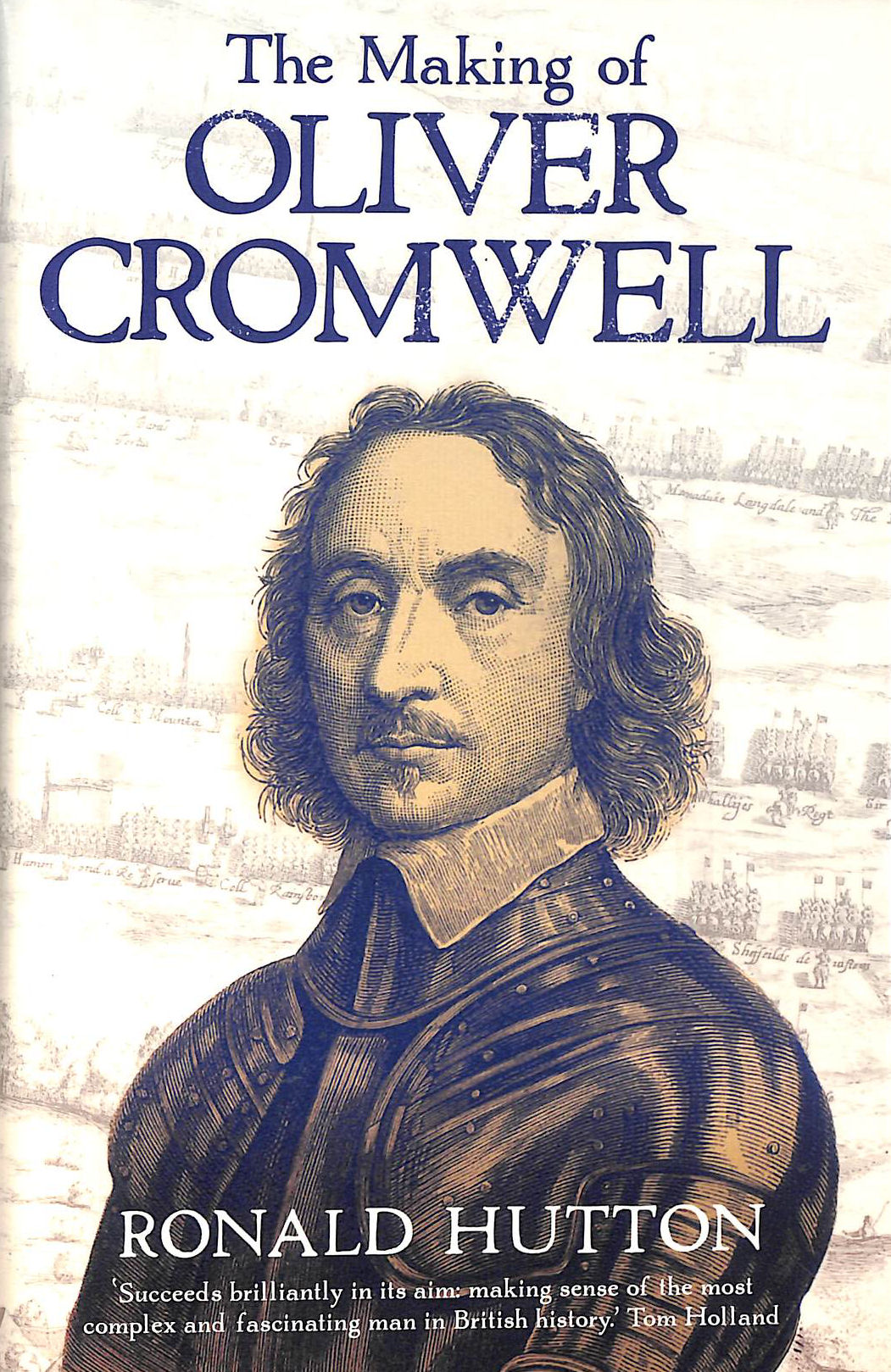 Making of Oliver Cromwell, Gift inscription by the author
