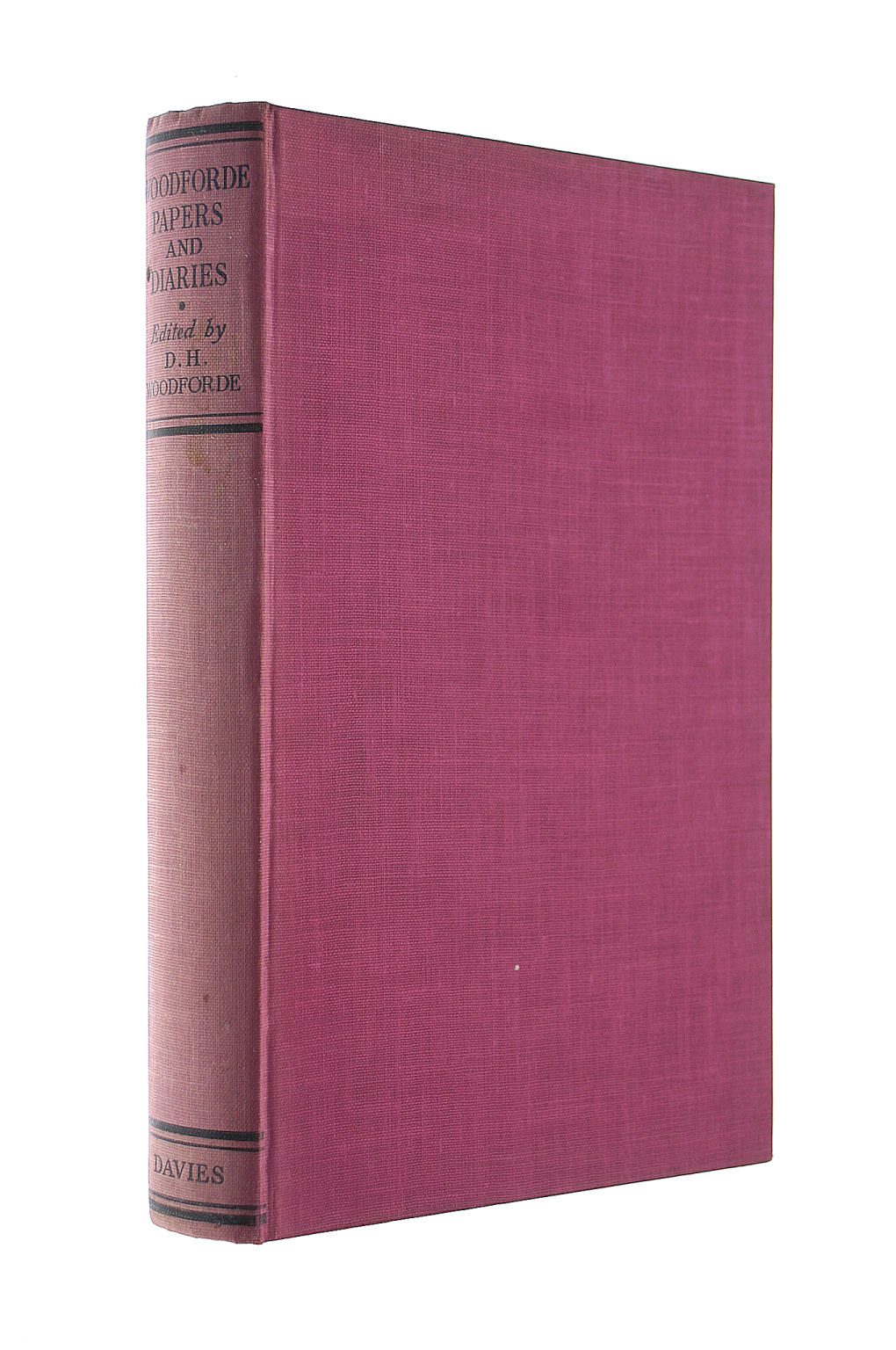 Woodforde Papers And Diaries