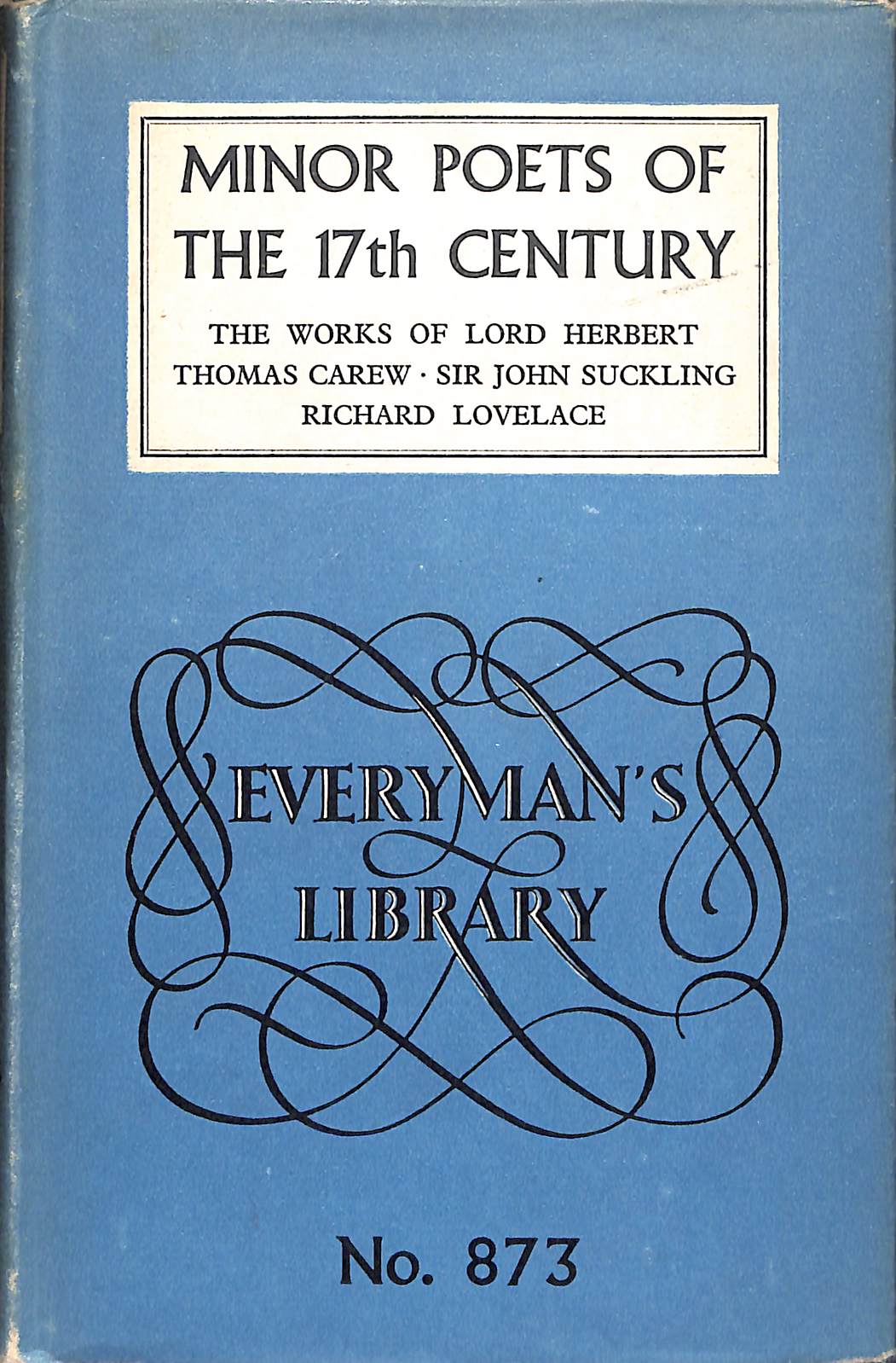 Minor Poets of the 17th Century