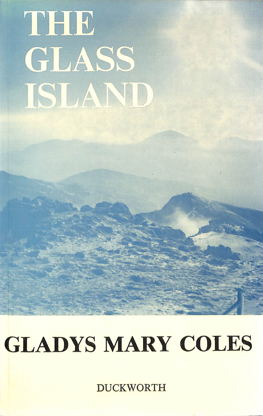 Glass Island, Gift inscription by the author
