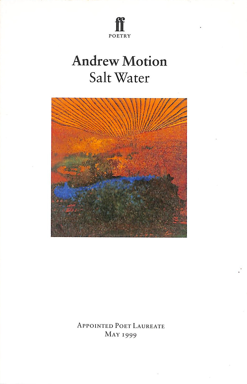 Salt Water, Signed by the author