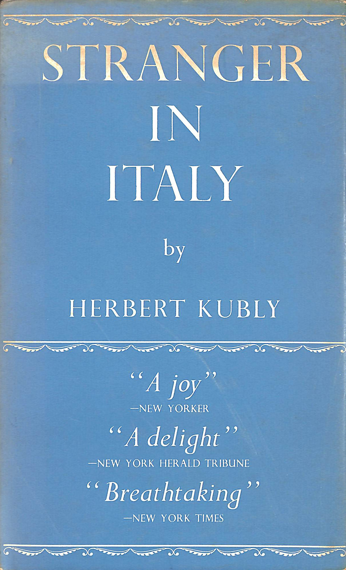 Stranger in Italy