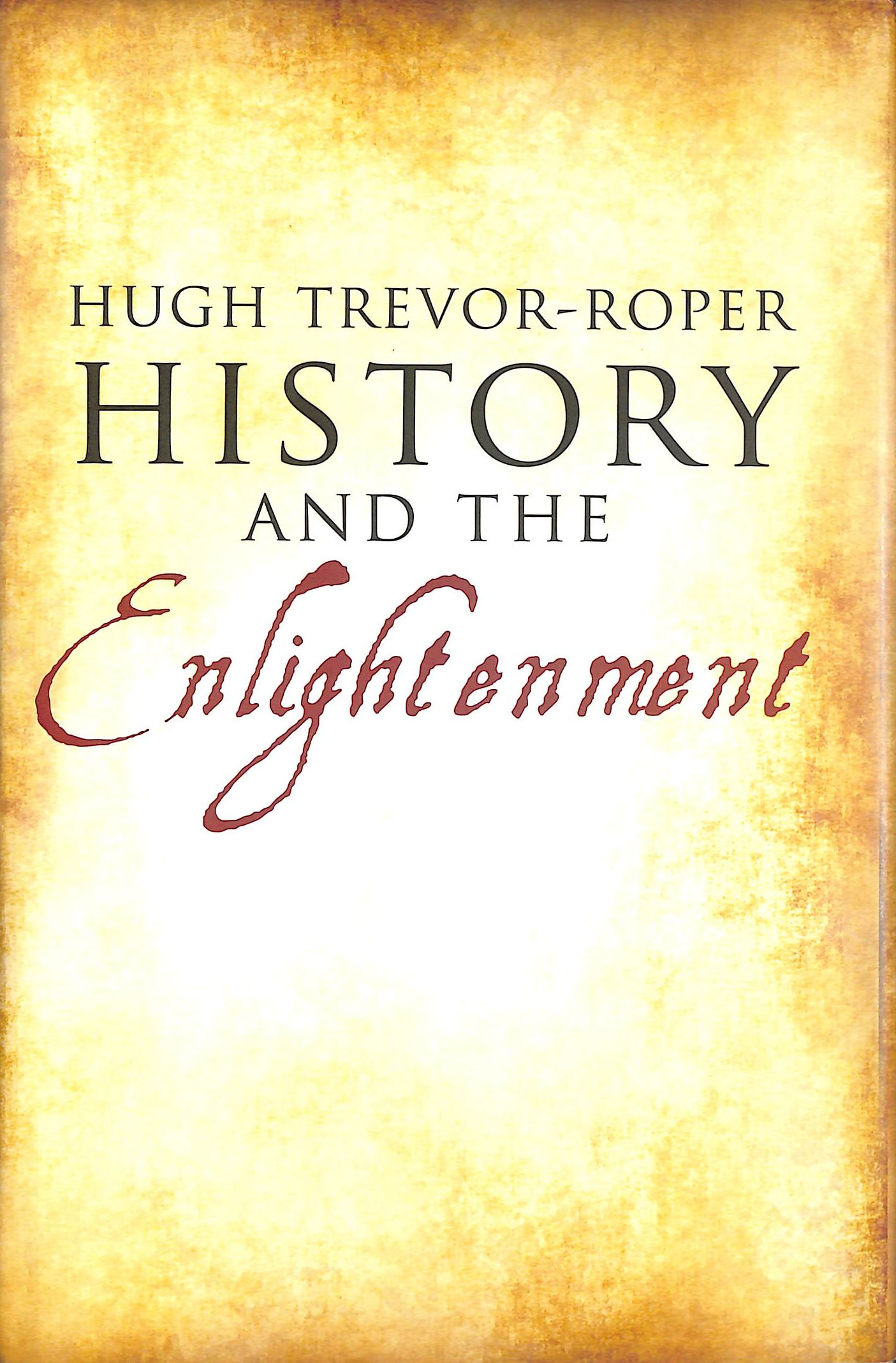 History and the Enlightenment