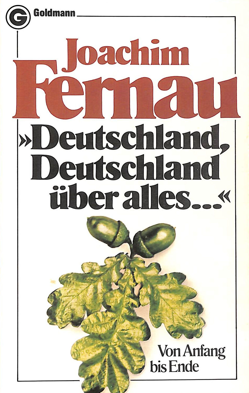 Deutschland Deutschland Ueber Alles