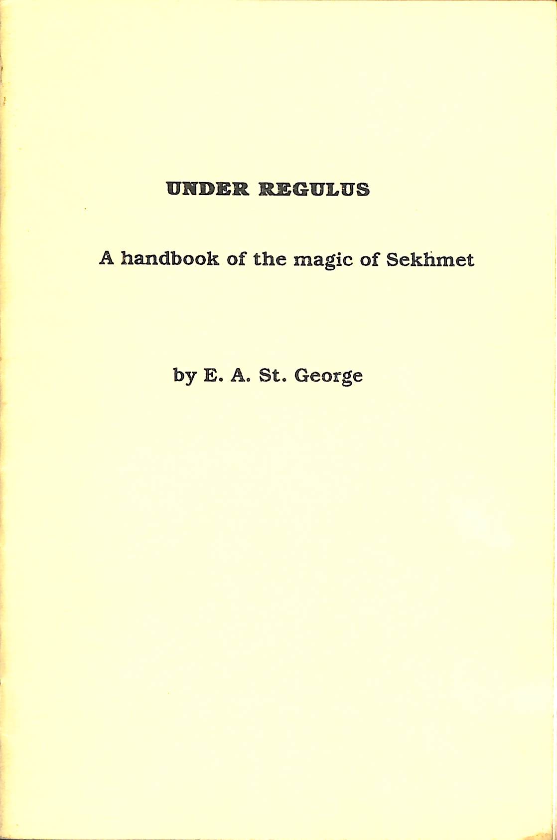 Under Regulus