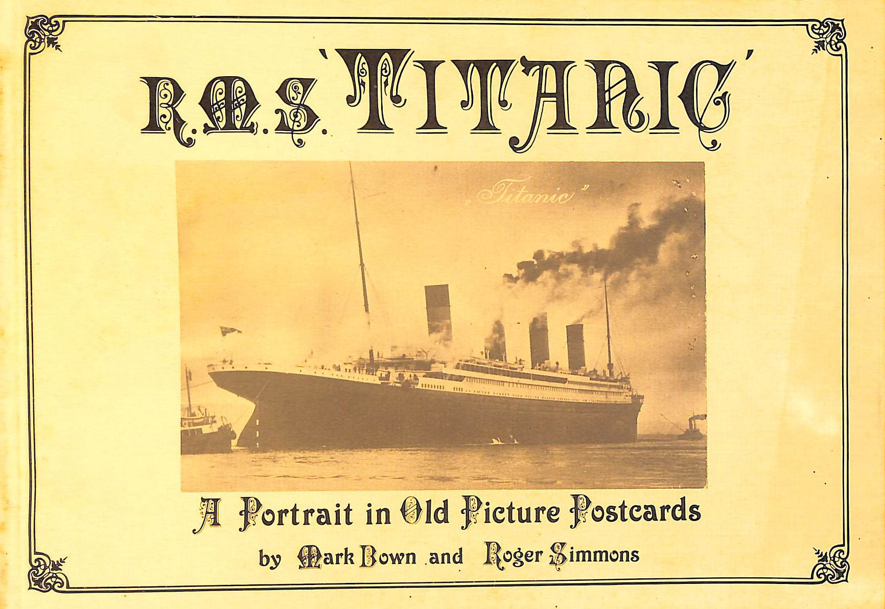 R.M.S. Titanic, A portrait in old picture postcards