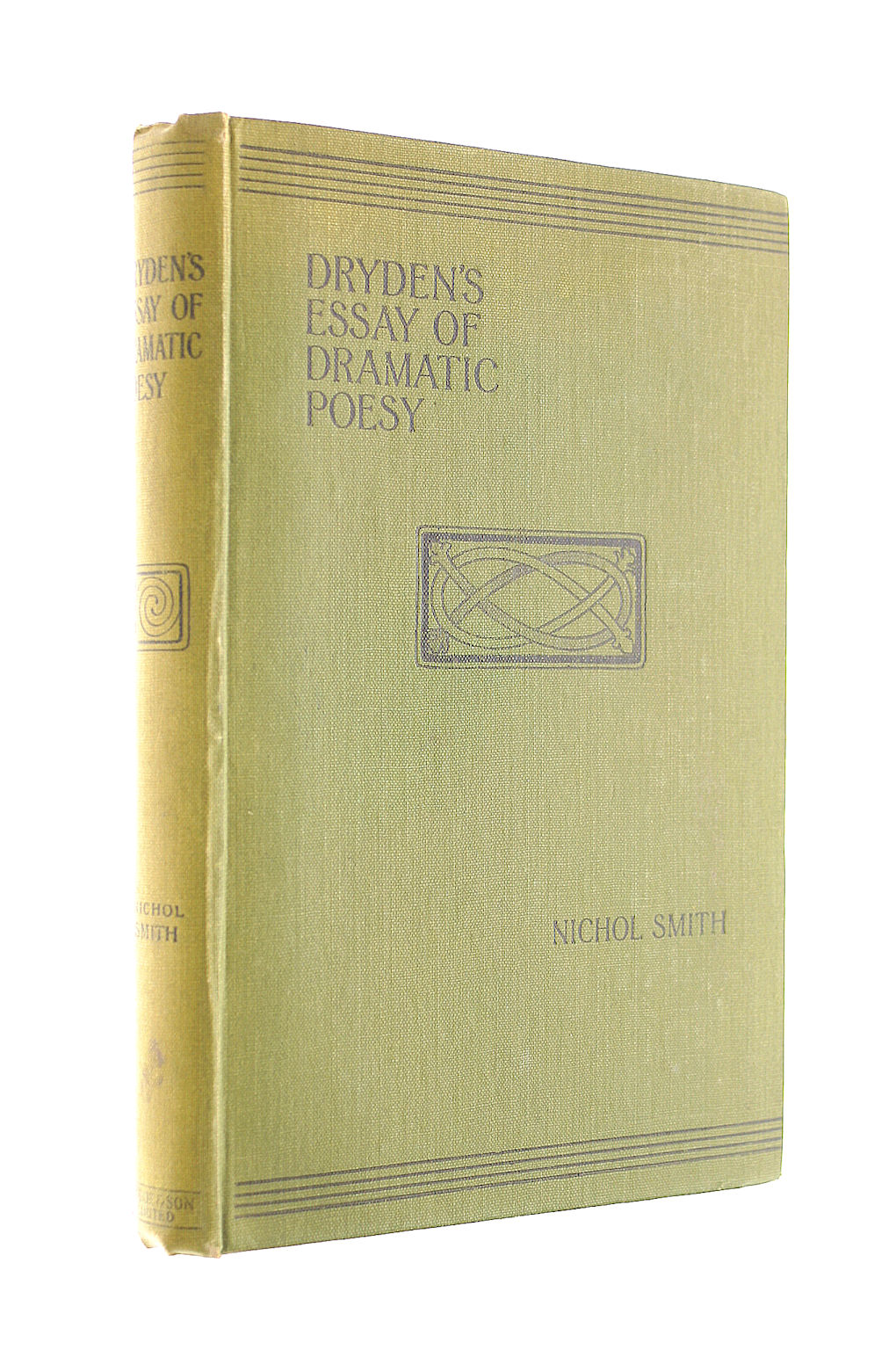Dryden's Essay Of Dramatic Poesy