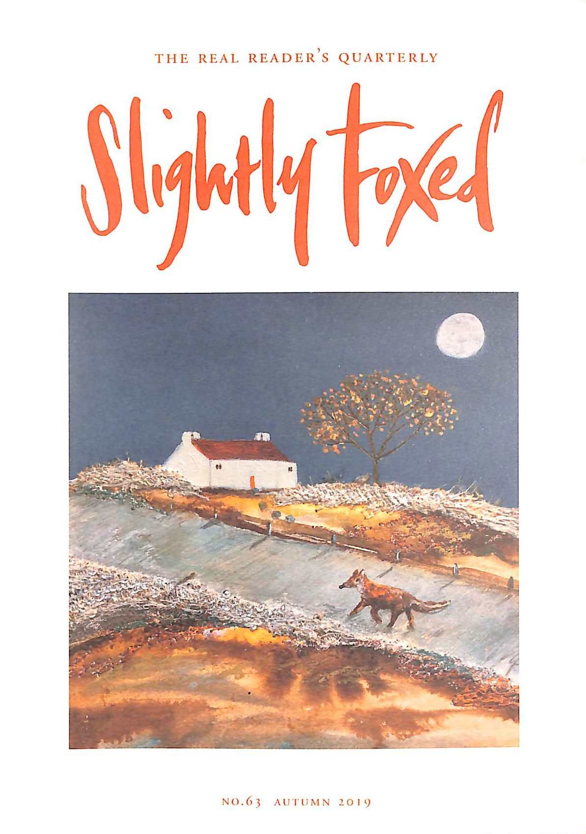 Slightly Foxed: Adrift on the Tides of War: 63 (Slightly Foxed: The Real Reader's Quarterly)