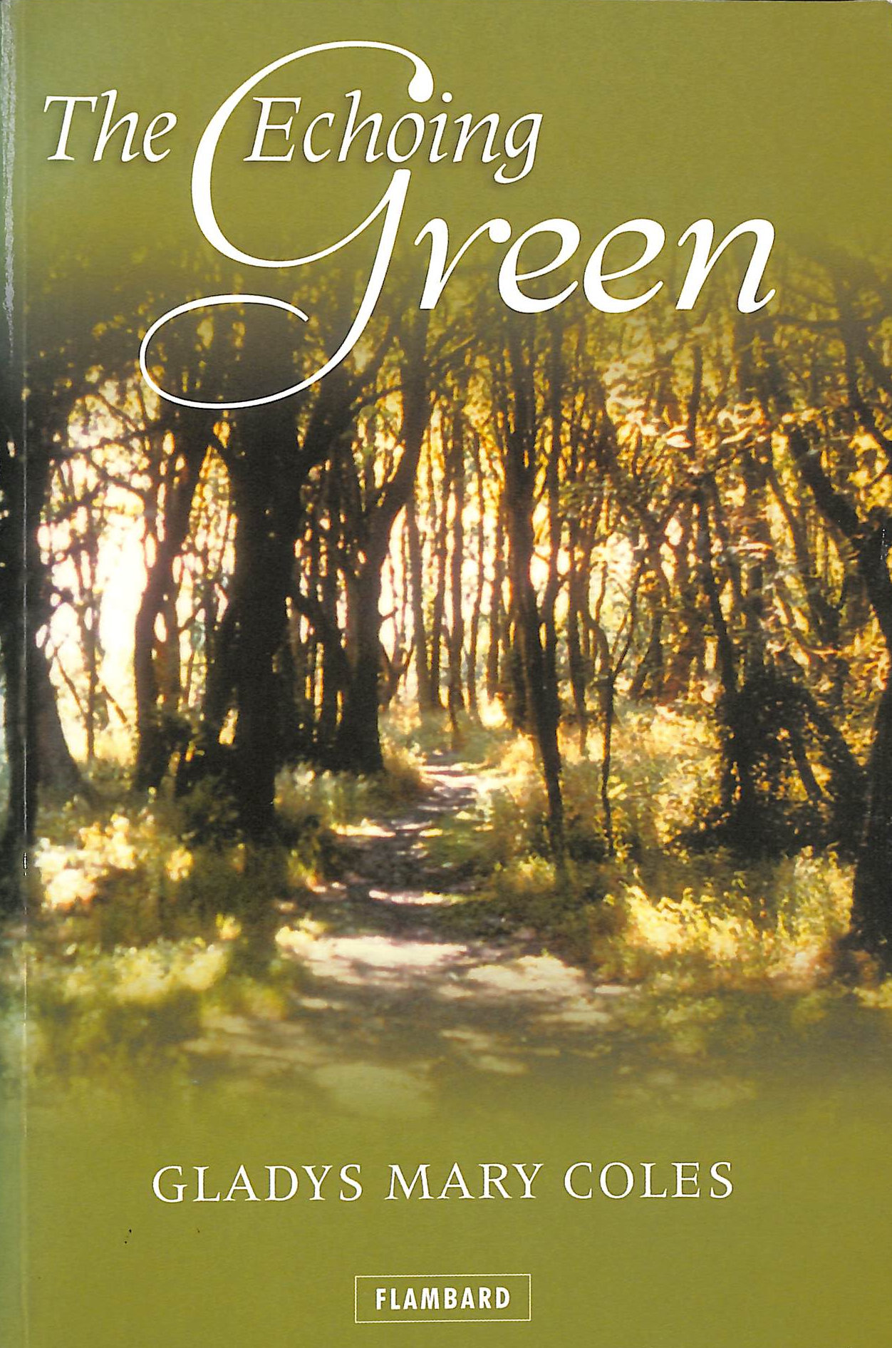 The Echoing Green, gift inscription and signed by the author