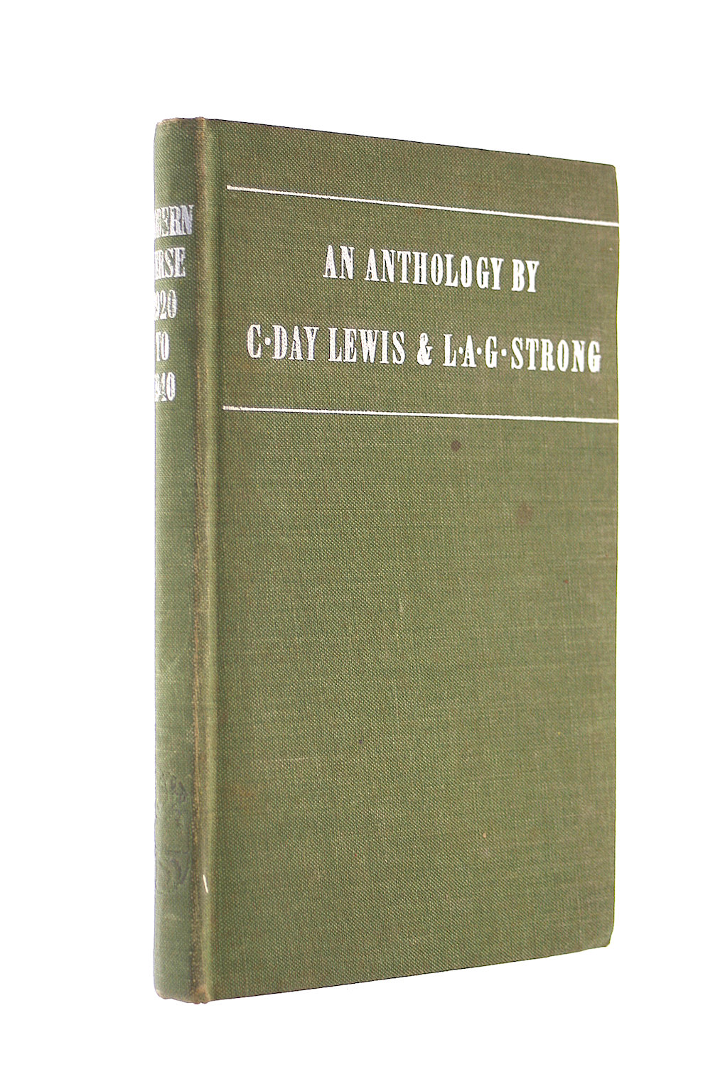 A New Anthology Of Modern Verse, 1920-1940