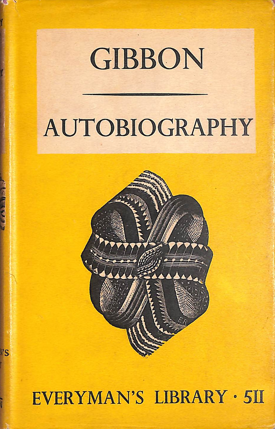 The Autobiography of Edward Gibbon (Everyman's Library)
