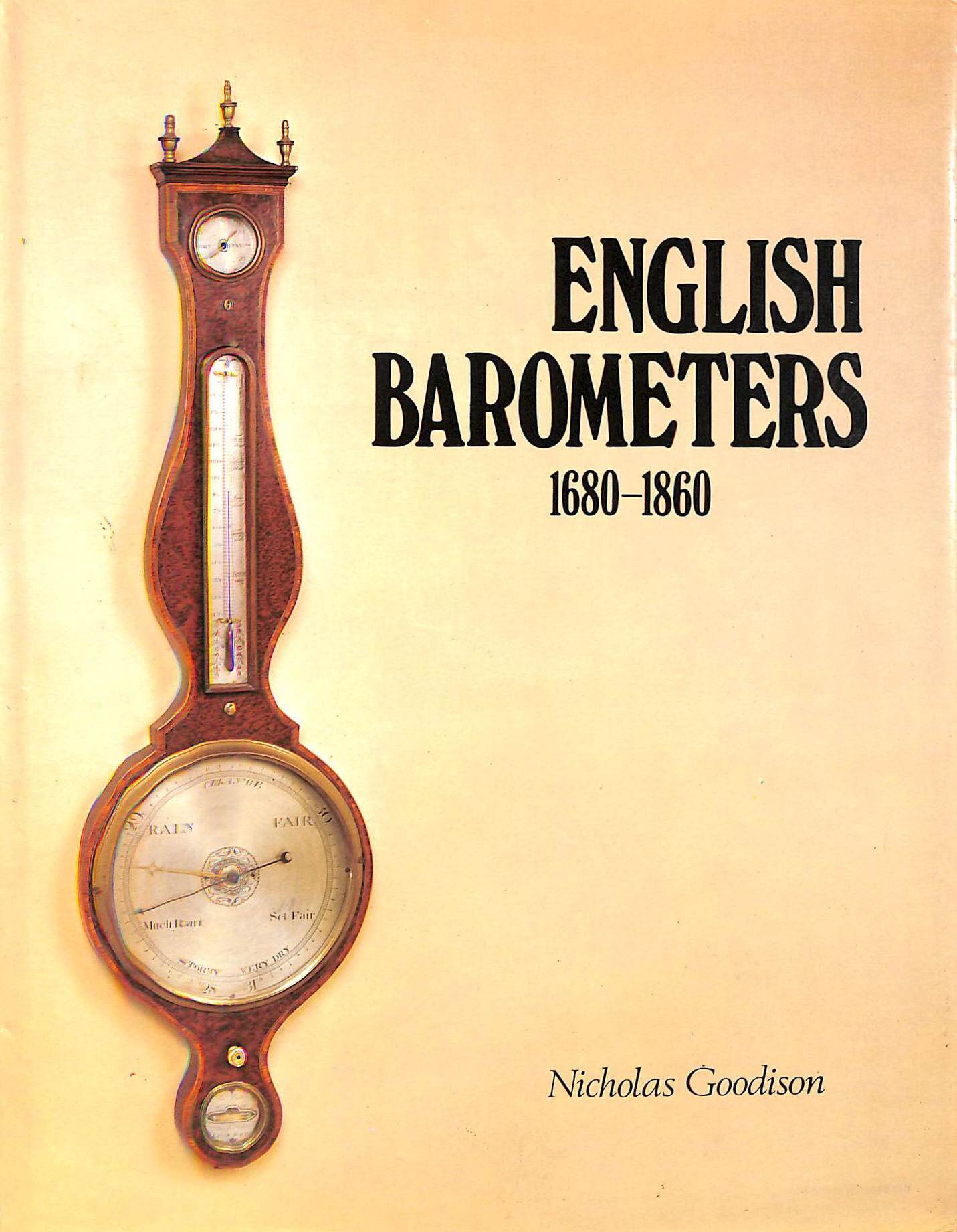 English Barometers, 1680-1860