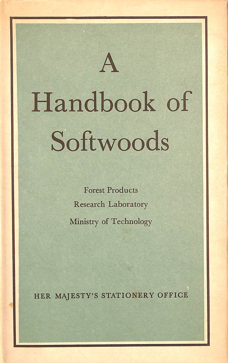 A handbook of softwoods