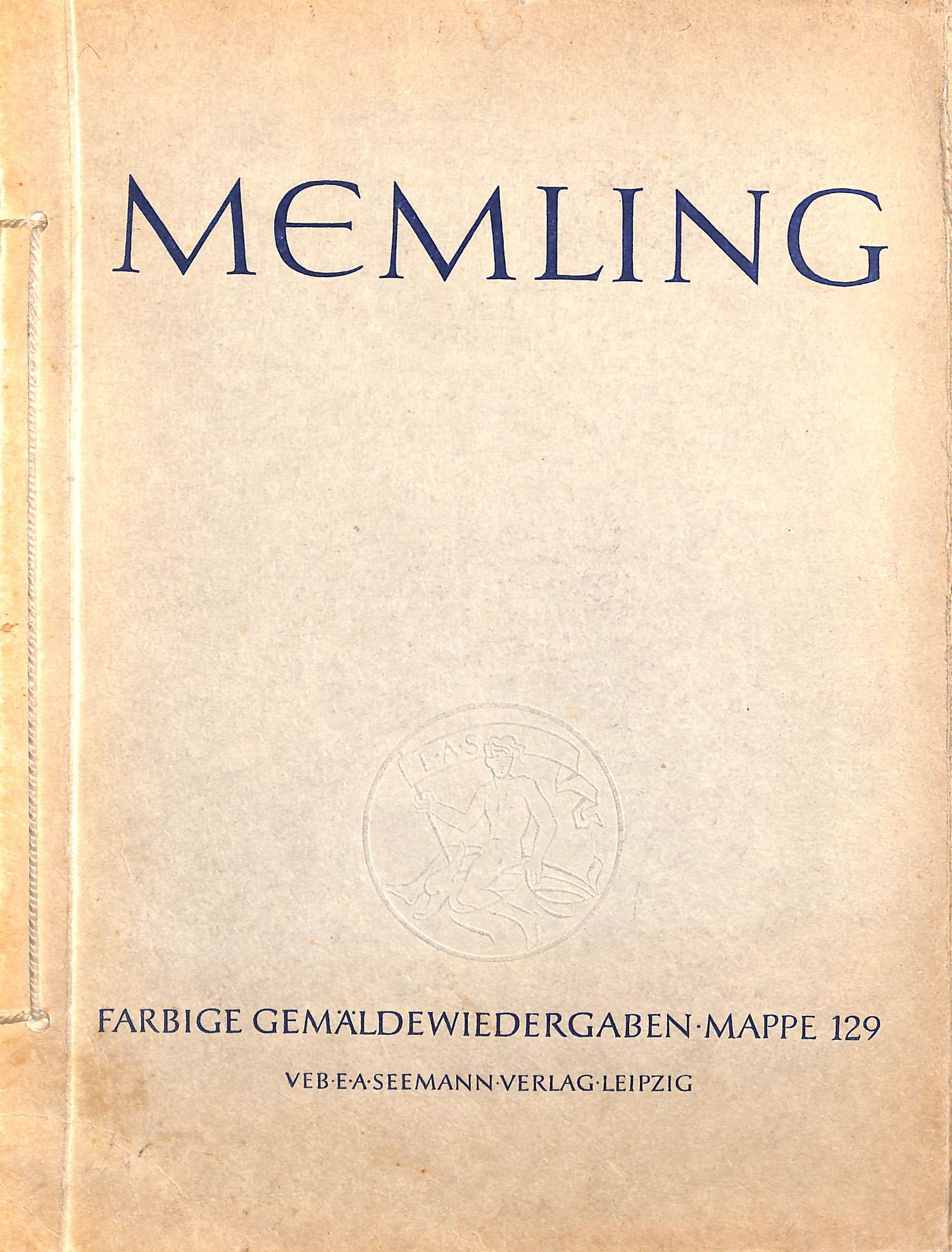 Hans Memling c. 14301494. 12 color reproductions of paintings.