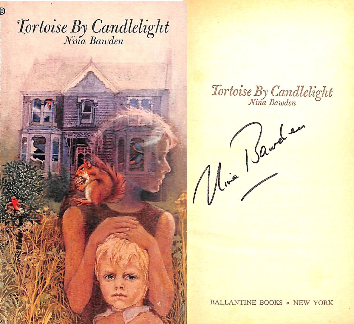 Tortoise by Candlelight. Signed by the author.