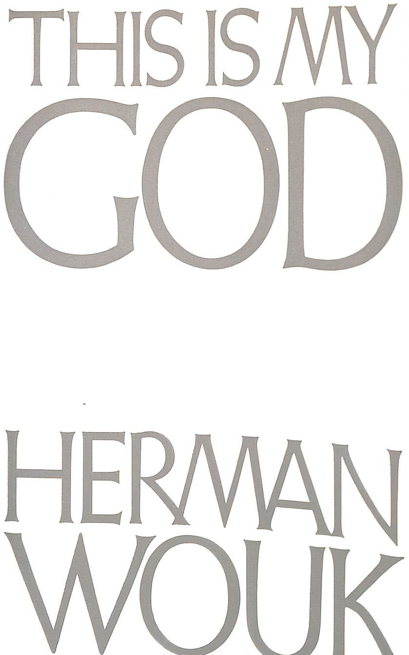 This Is My God