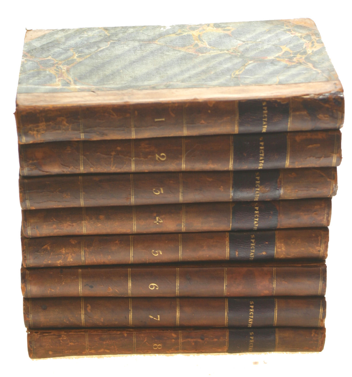 The Spectator, With Sketches Of The Lives Of The Authors. 8 Volumes