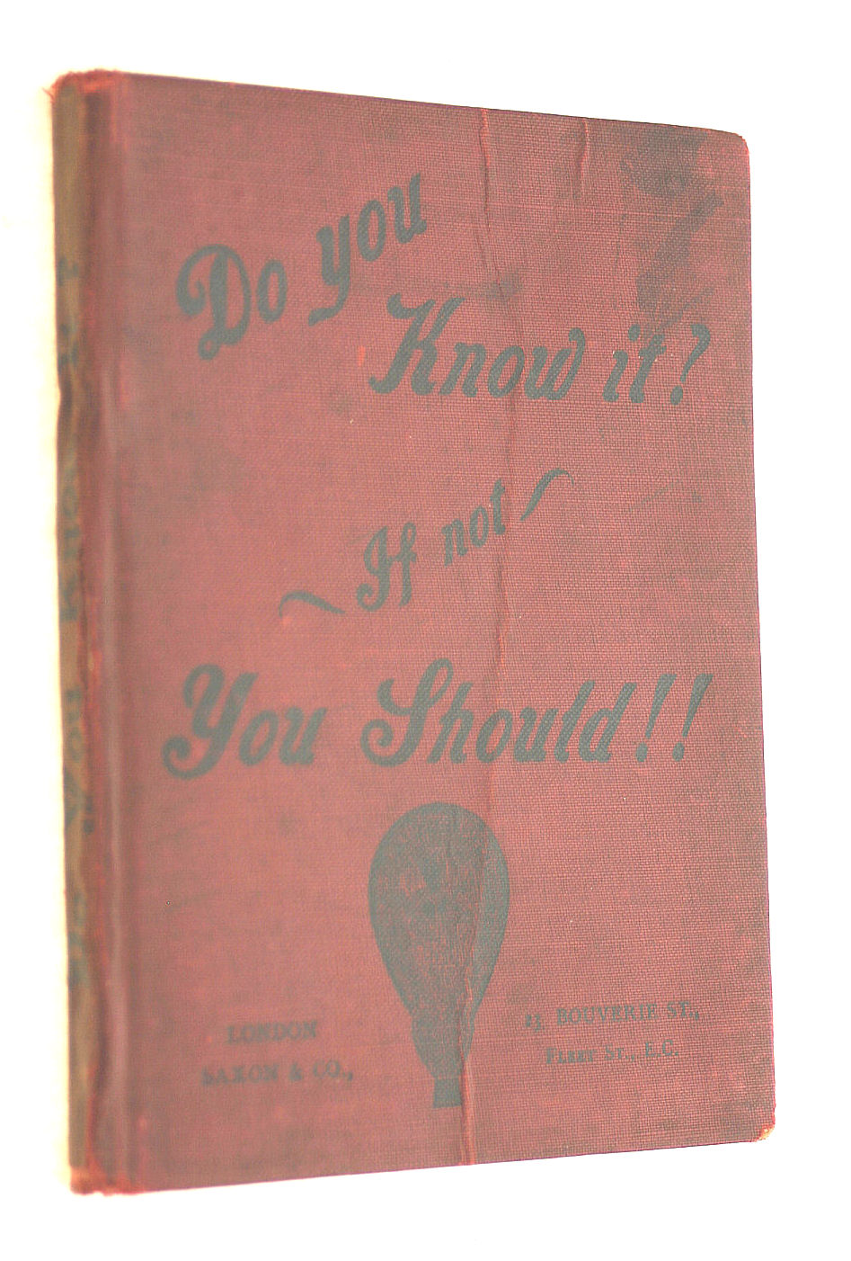 Do you know it If not, you should! A book of reference, etc