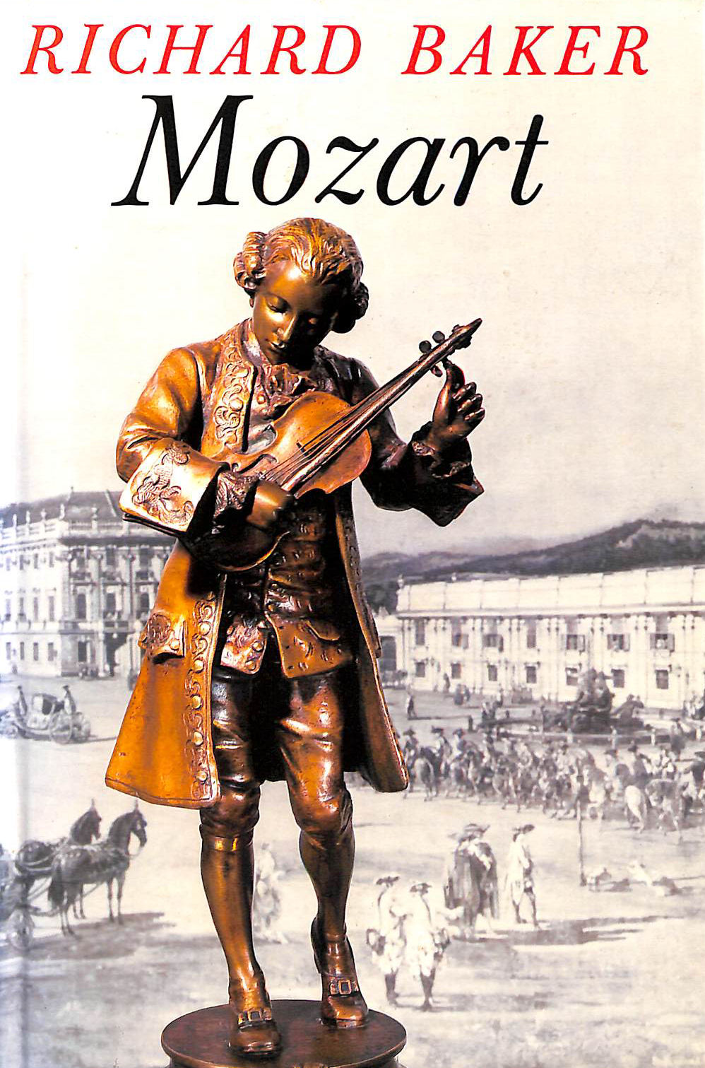 Mozart. Gift inscription by the author.