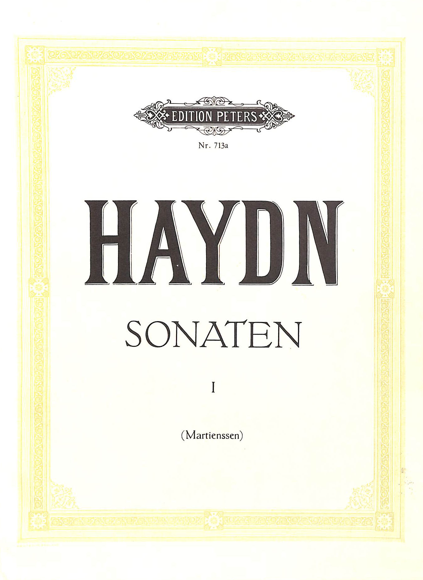 Image for Haydn Sonaten fr Klavier zu zwei Handen, Band I. Haydn Sonaten fr Klavier zu zwei Handen, Band I.