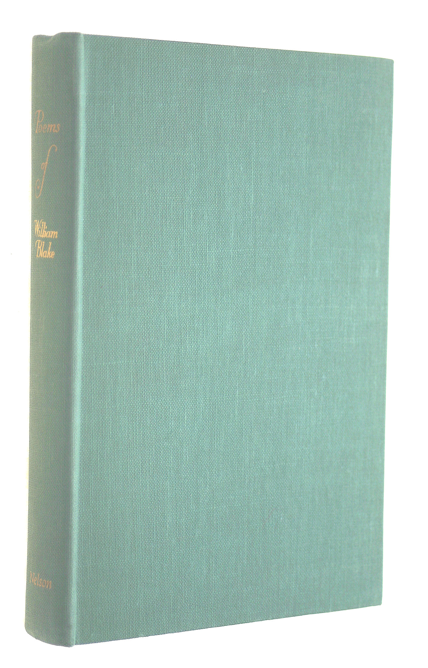 William Blake Poems. With an introduction by E. de Selincourt