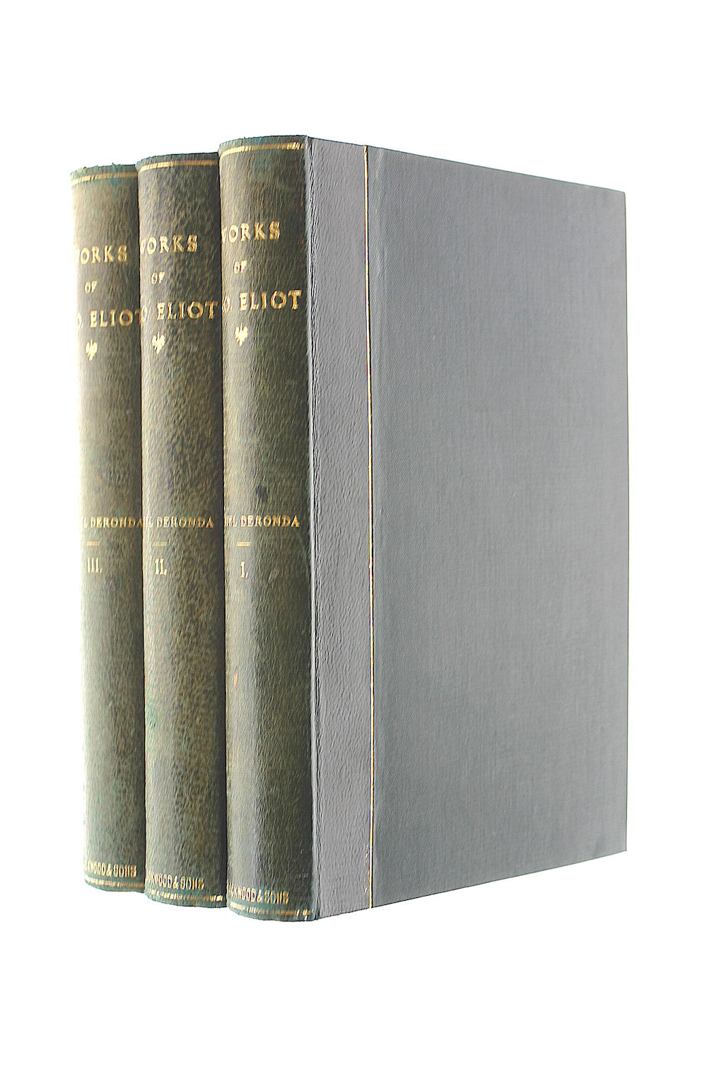 Daniel Deronda Volumes I, II and III