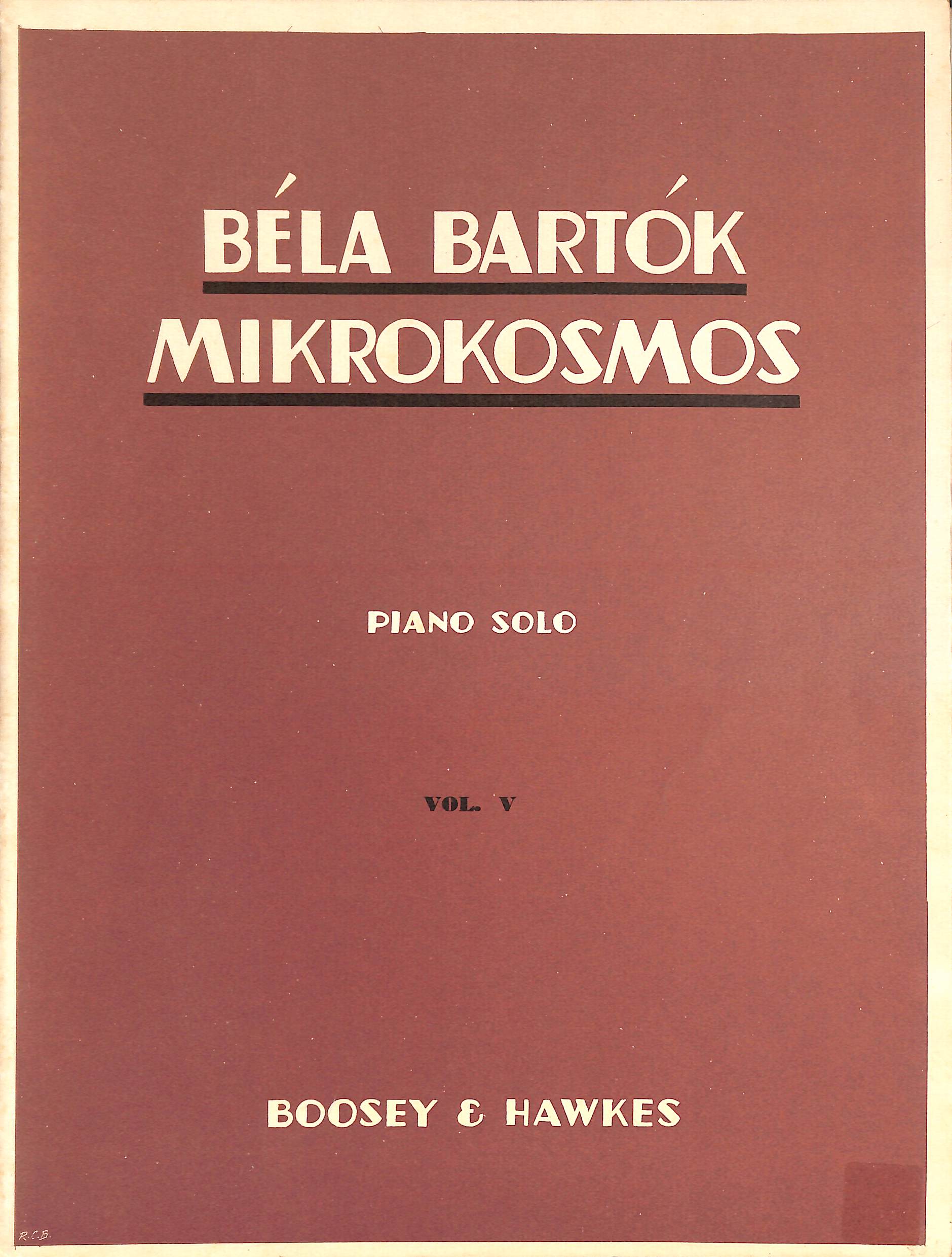 Mikrokosmos - Volume IV - Piano Solo.