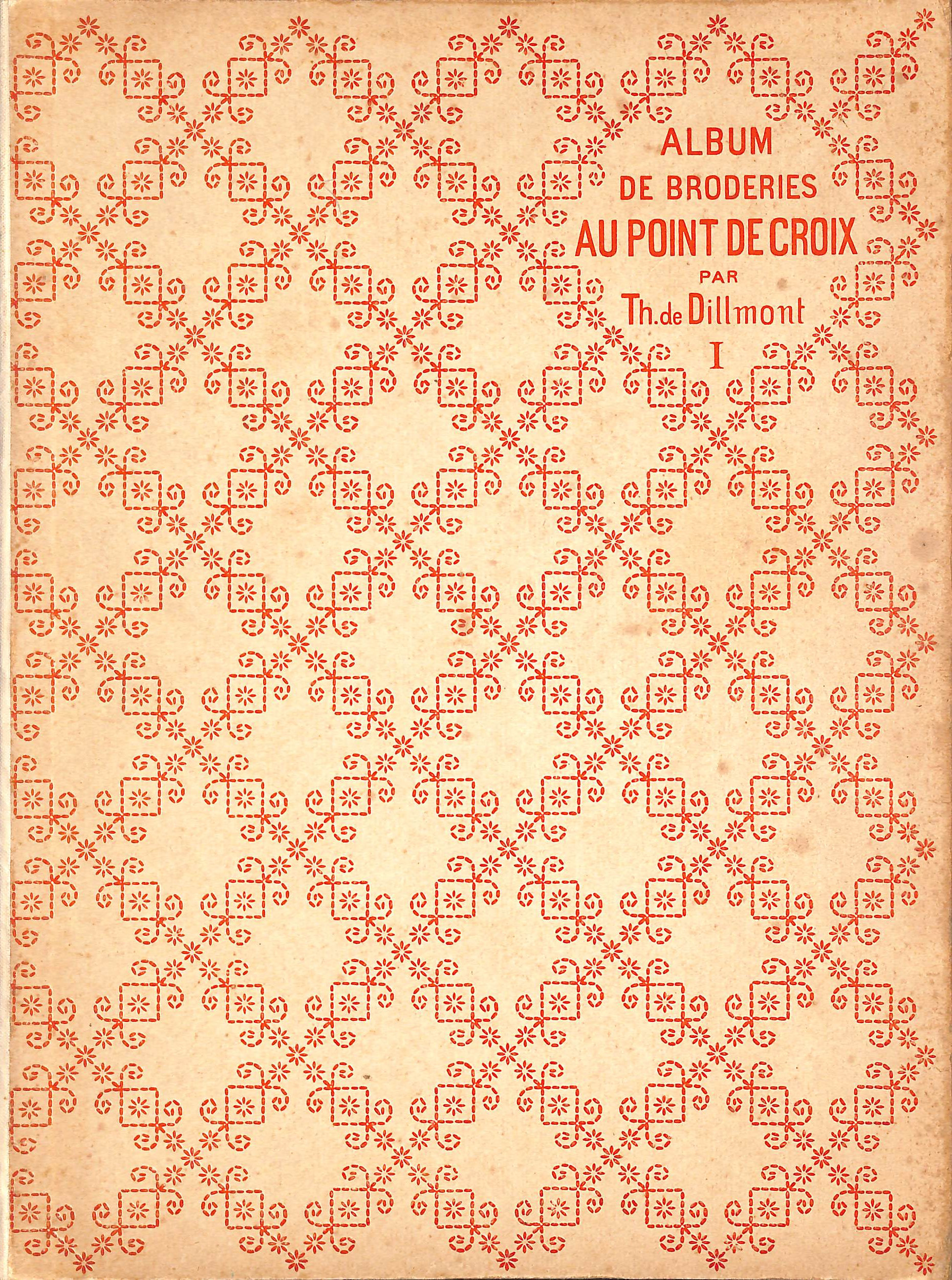 Album de Broderies au Point de Croix Ire Serie