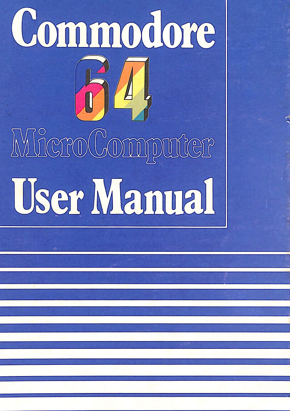 Commodore 64 Microcomputer User Manual
