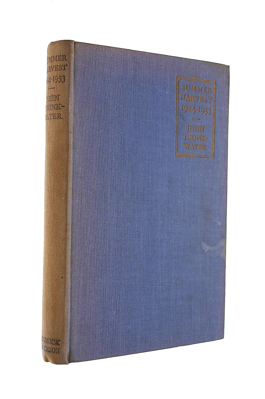 Summer Harvest Poems 1924-1933
