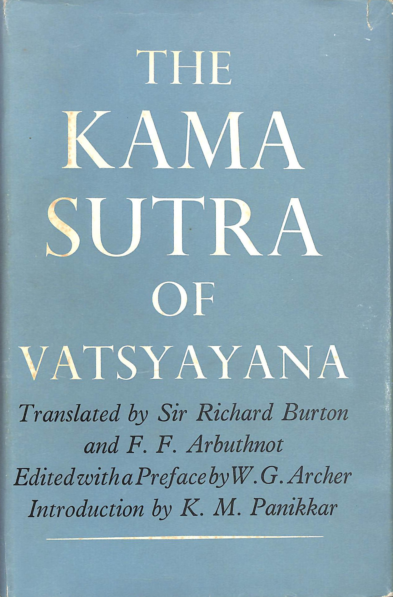 The Kama Sutra of Vatsyayana