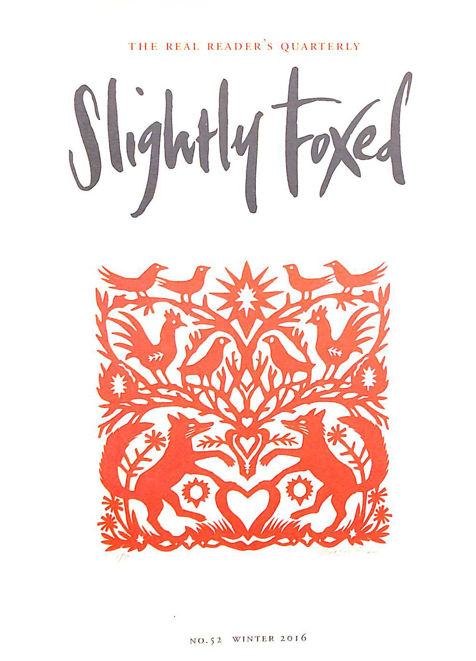 Slightly Foxed: A Gentleman on the Case: 52 The Real Readers Quarterly