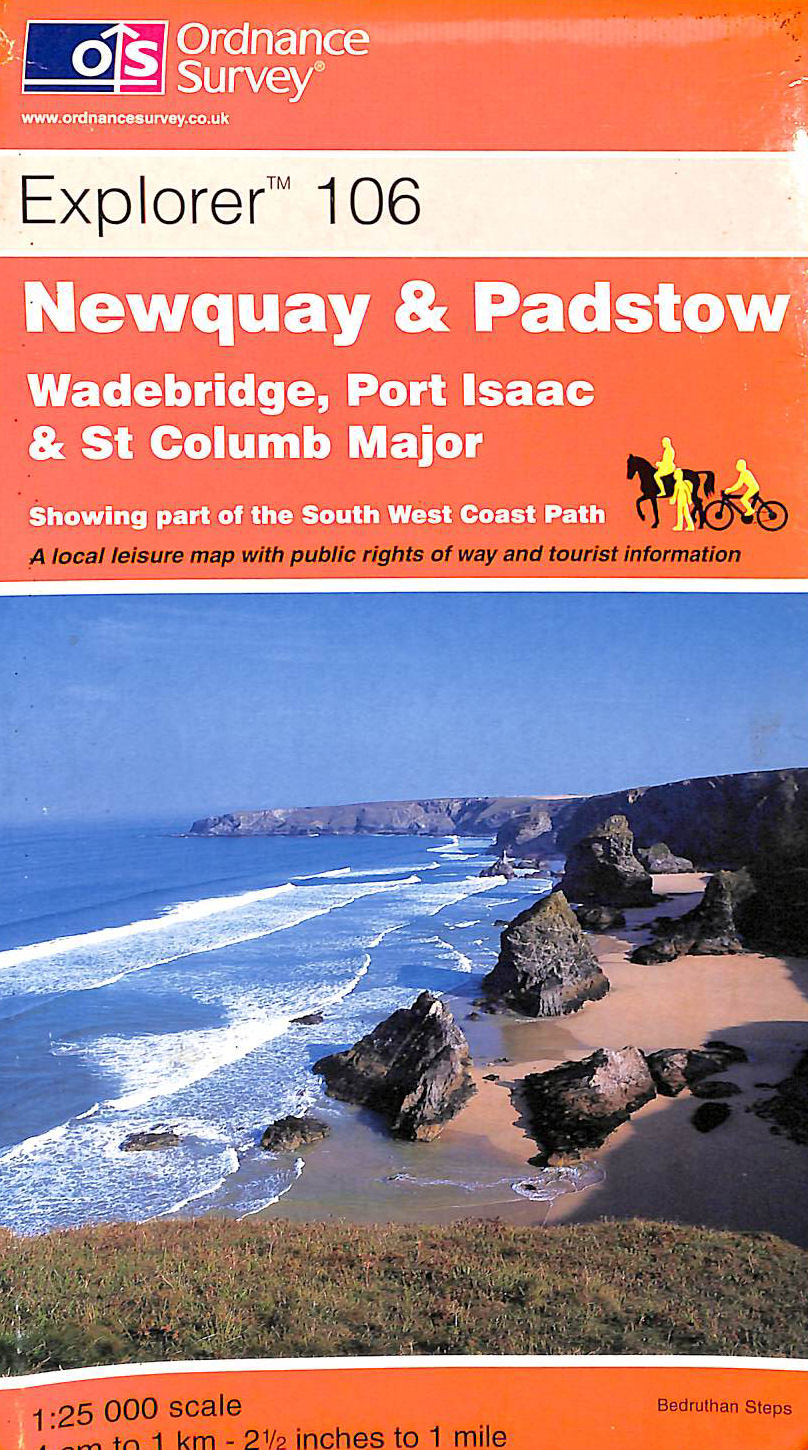 Image for Newquay and Padstow: Sheet 106 (Explorer Maps) Newquay and Padstow: Sheet 106 (Explorer Maps)