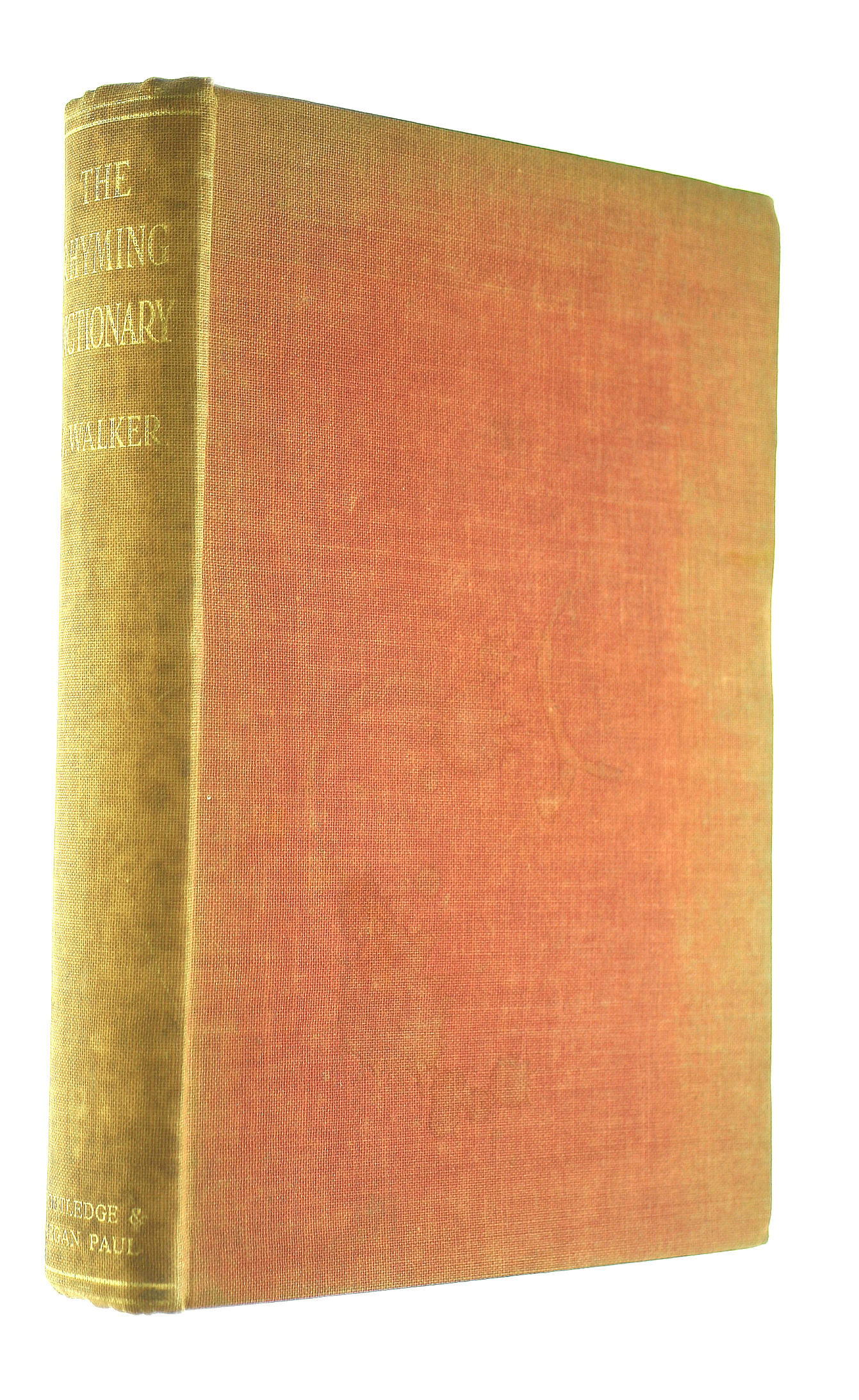 The Rhyming Dictionary Of The English Language
