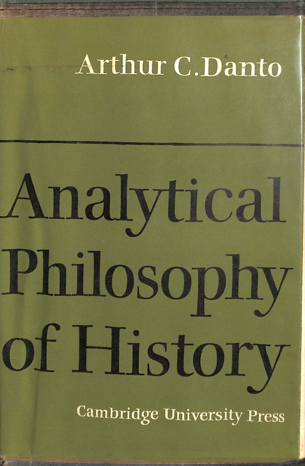 Analytical Philosophy of History
