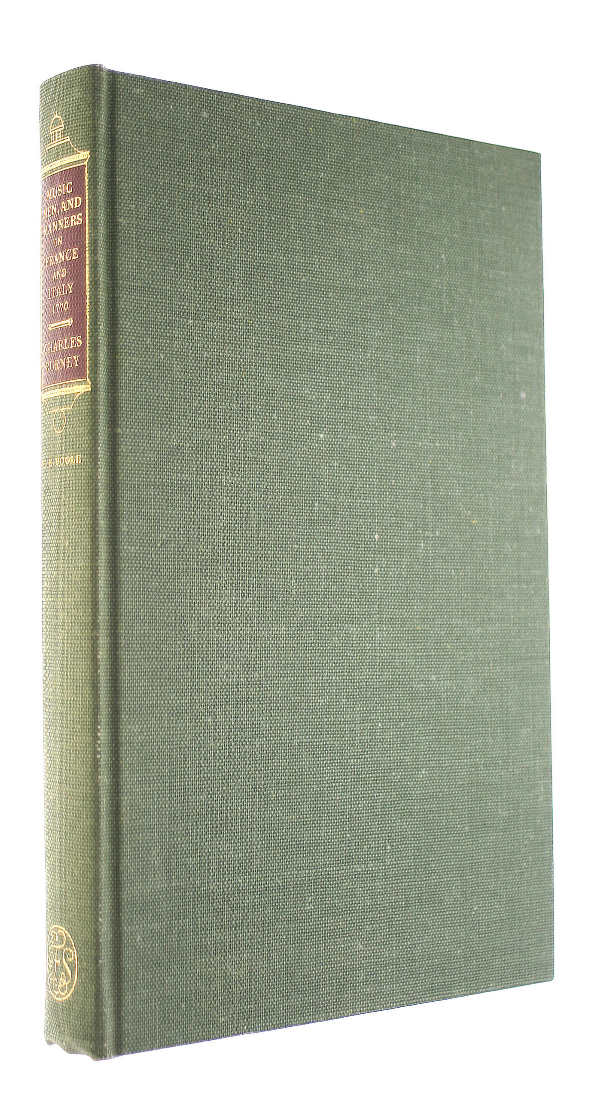 Music, men and manners in France and Italy, 1770: journey by Charles Burney