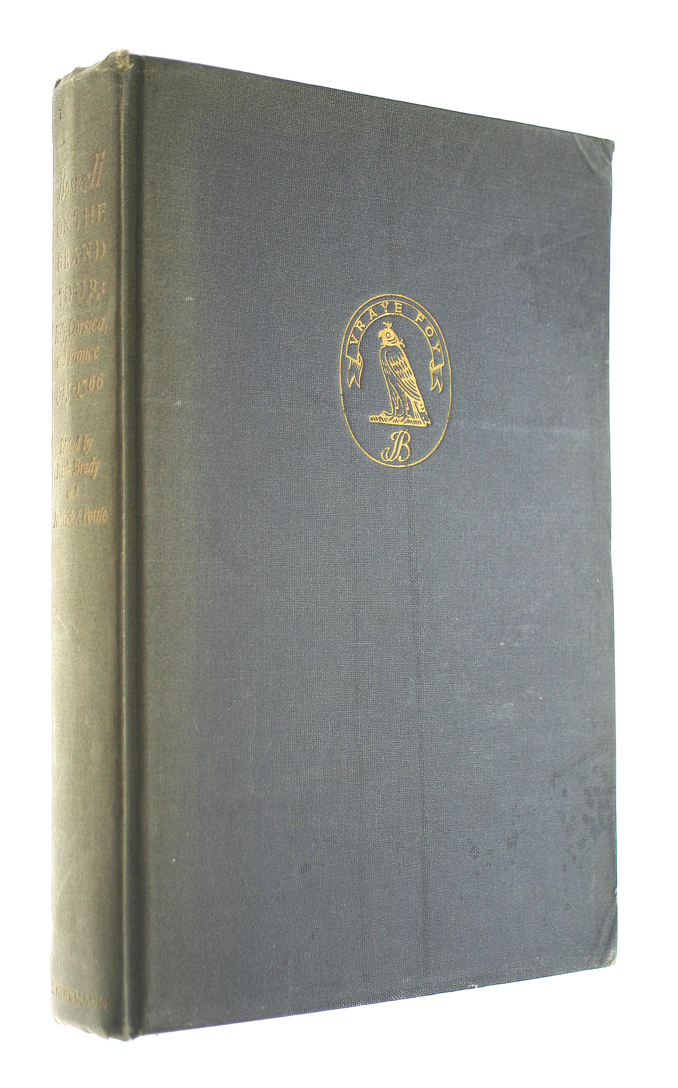 Boswell on the Grand Tour: Italy, Corsica, France 1765-1766