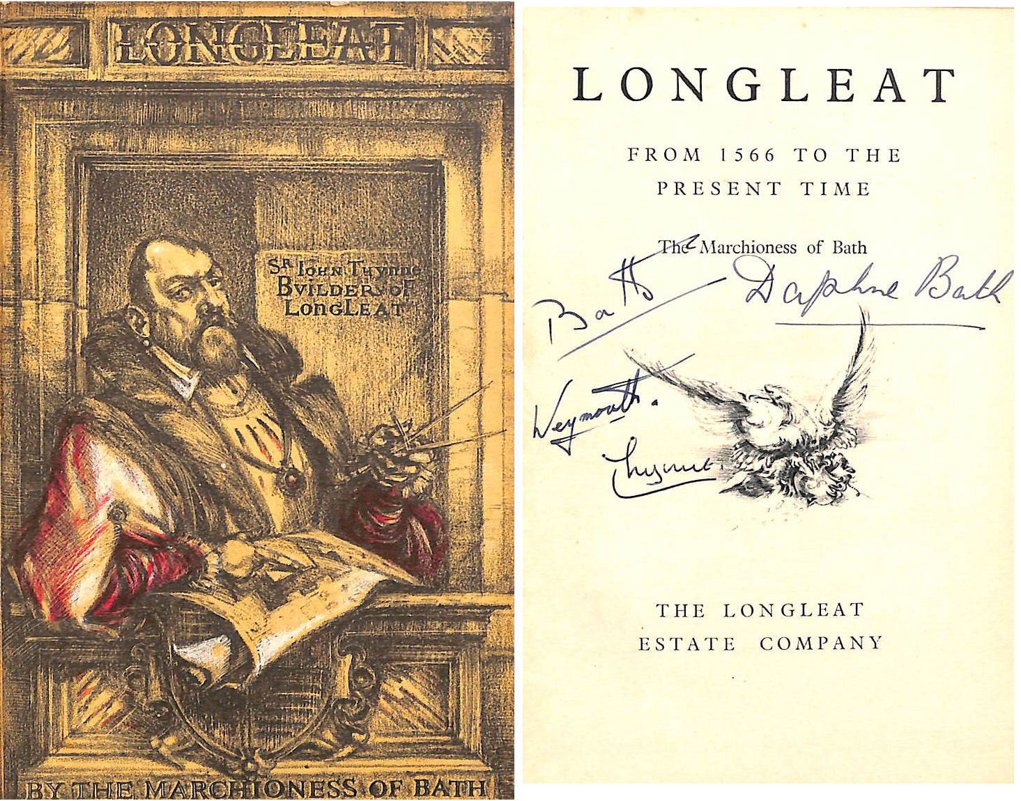 Longleat, From 1566 to the present time. Signed by the authors, Marquess .
