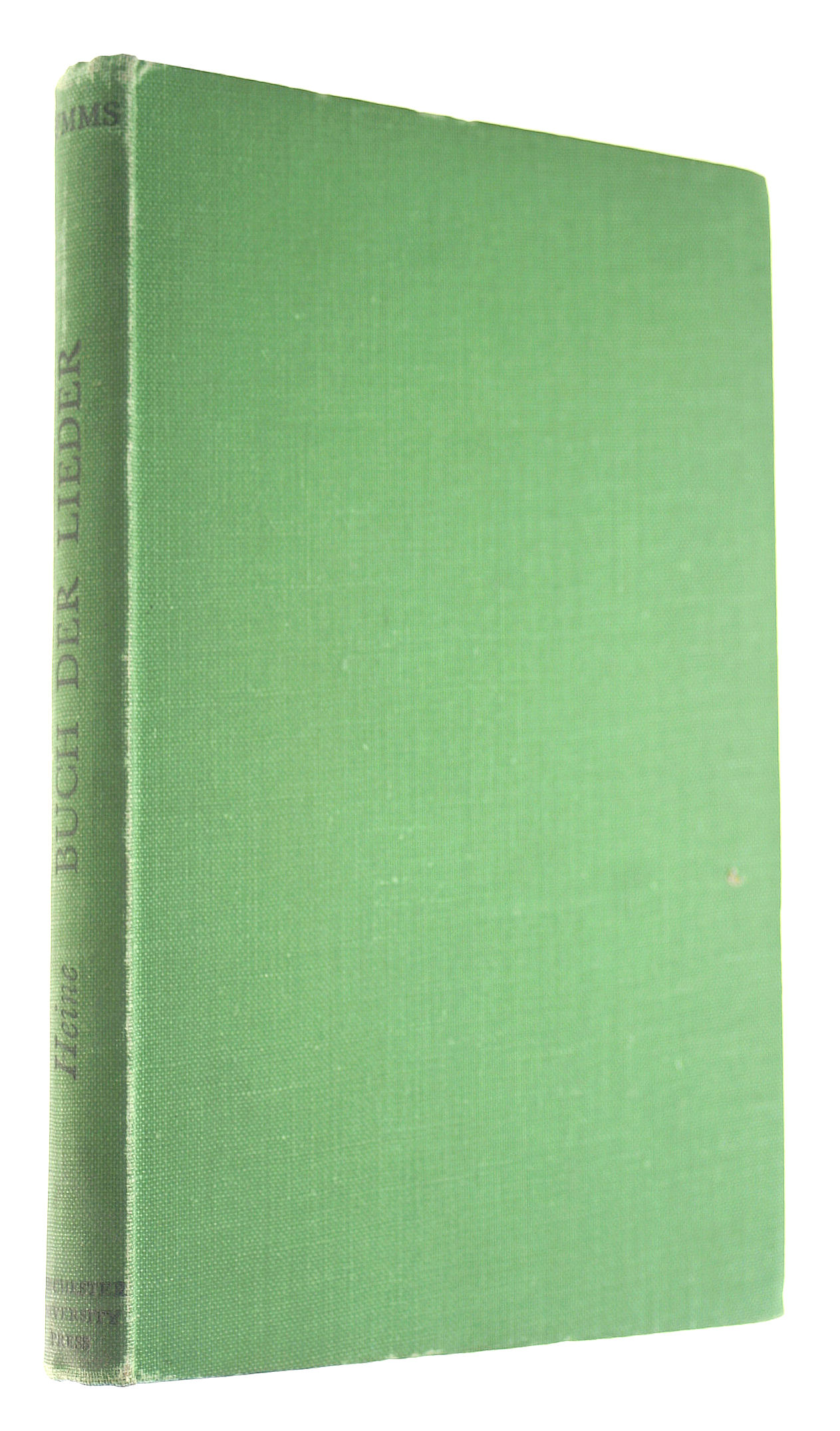 Image for Buch der Lieder (Manchester German Texts) Buch der Lieder (Manchester German Texts)