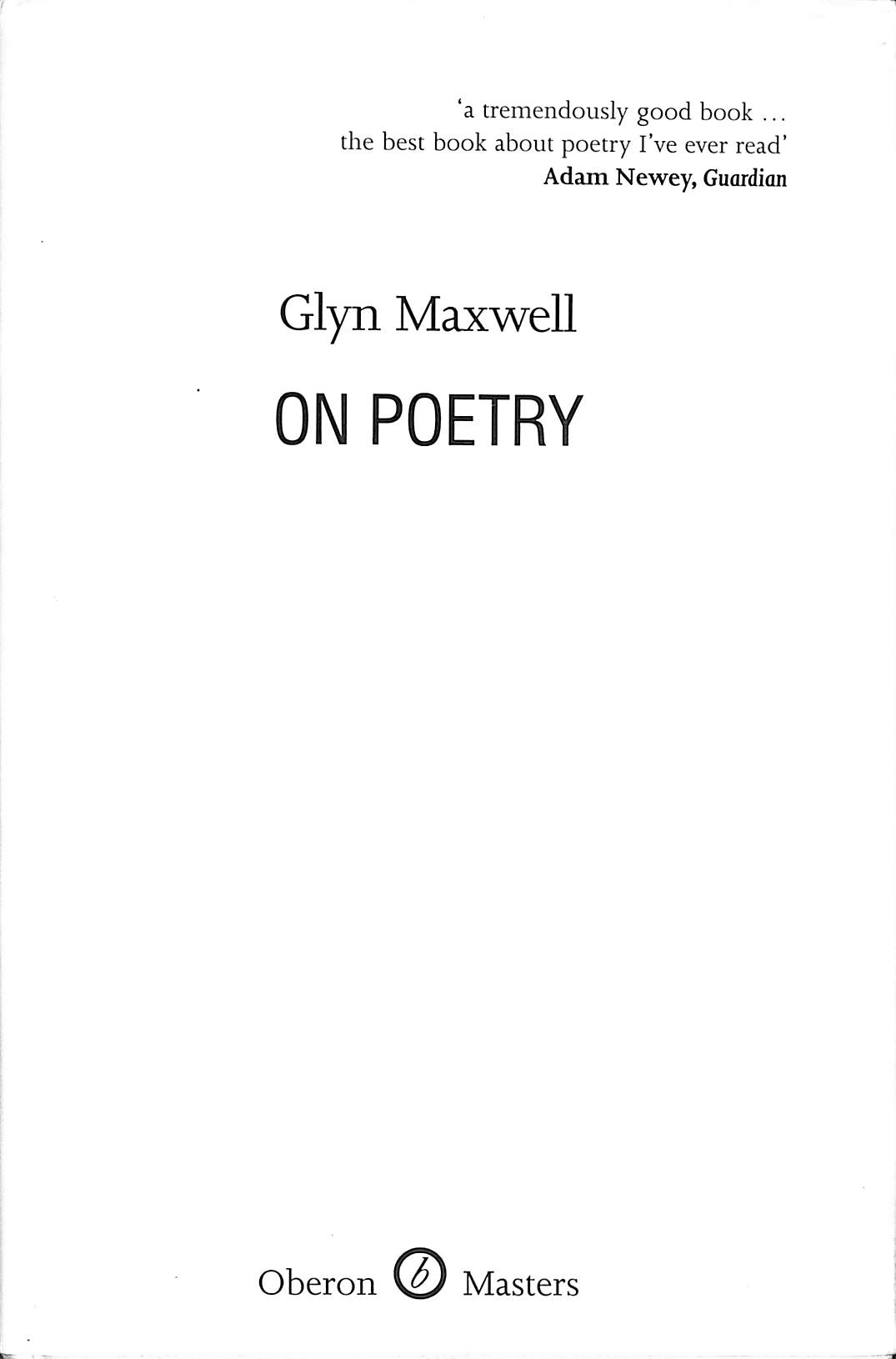 On Poetry