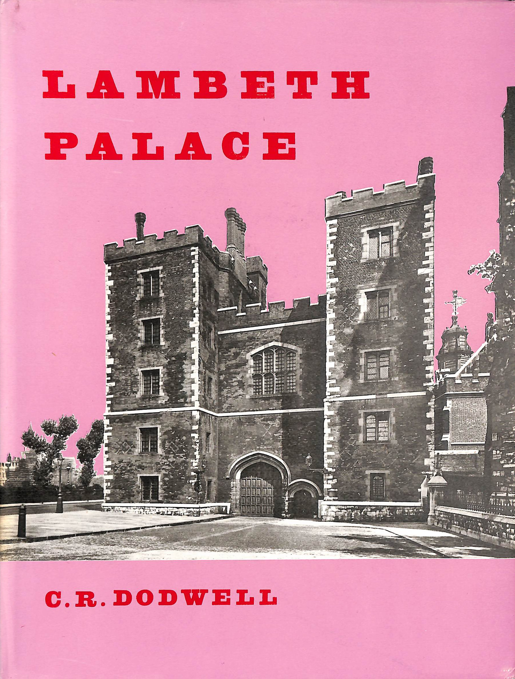 Lambeth Palace, Gift inscription by the author