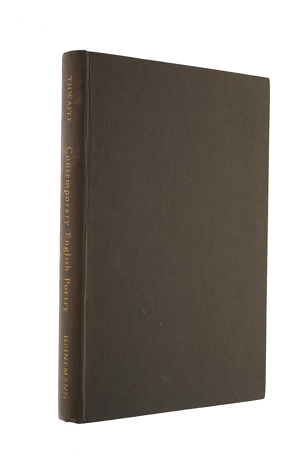 Contemporary English Poetry an Introduction
