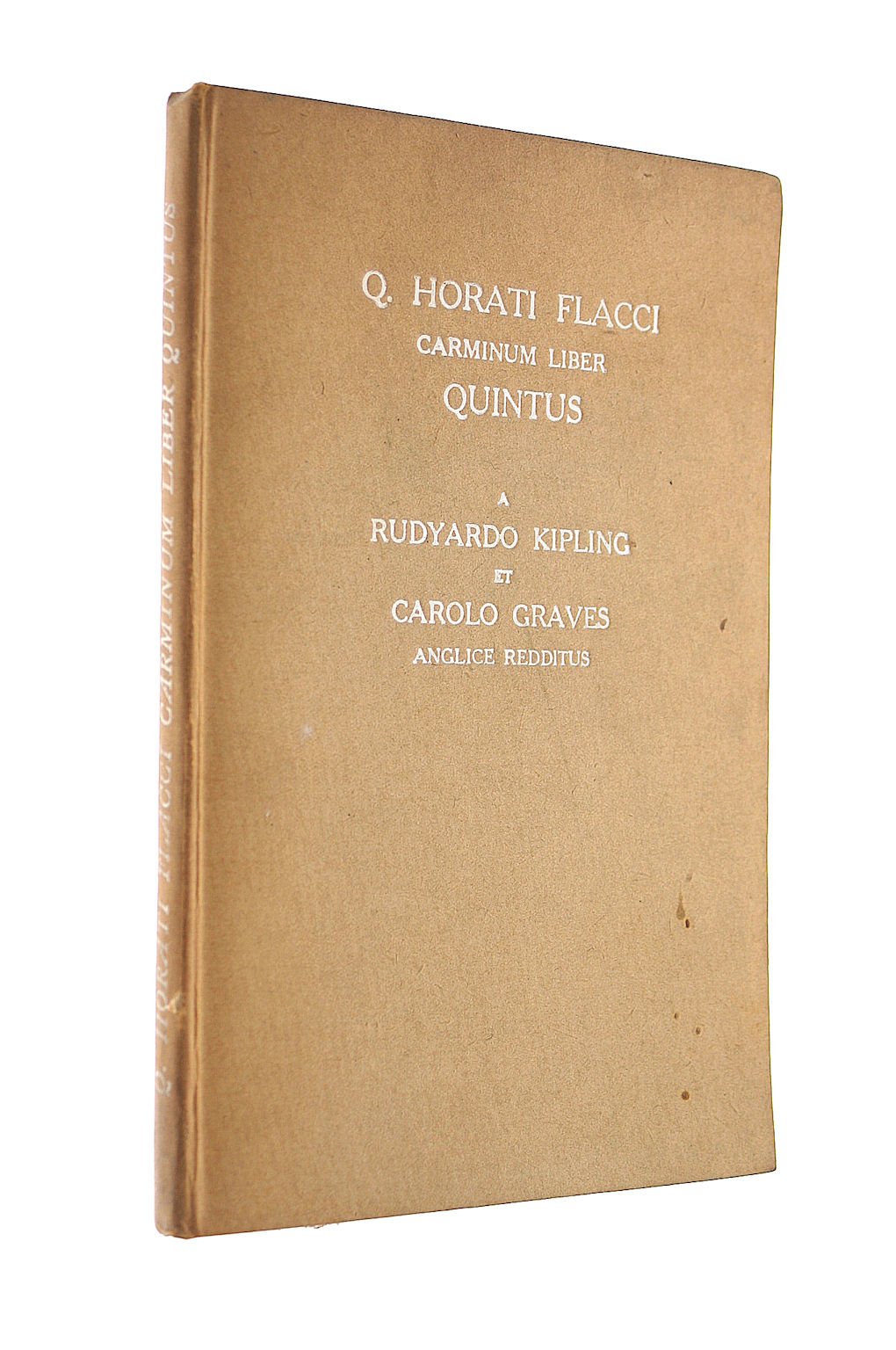 Q. Horati Flacci Carminum Librum Quintum