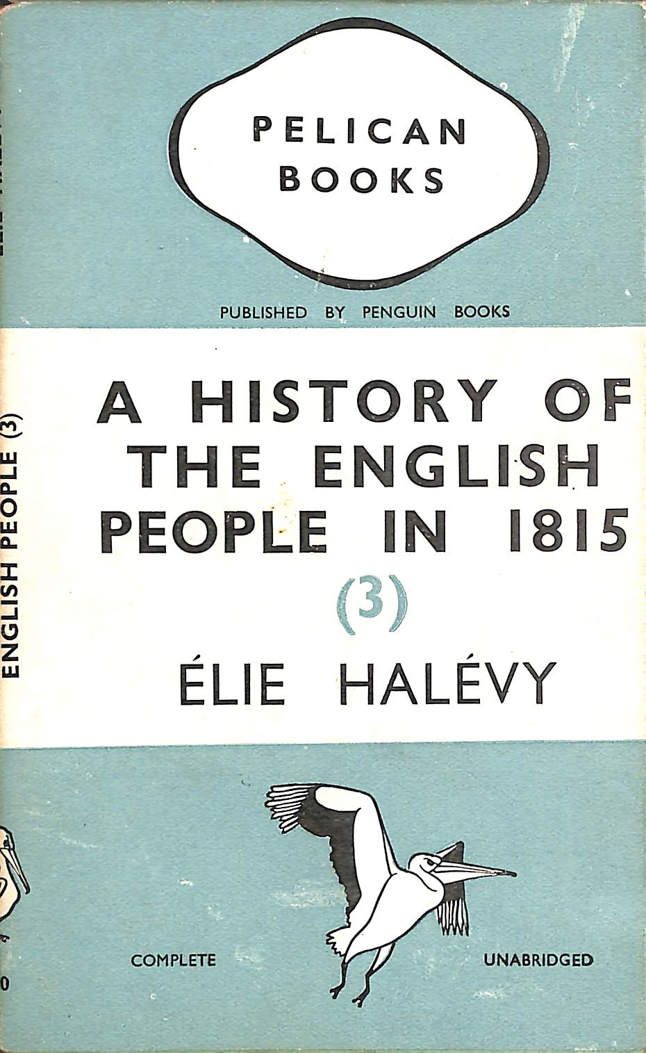 Halevy's History of the English People - 1815 Book 3 III, Religion & Culture